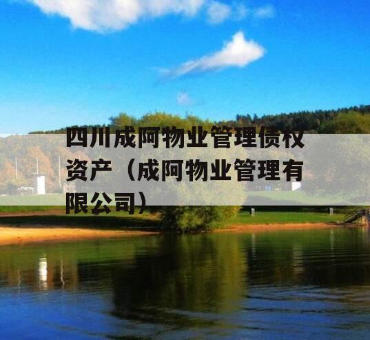 四川成阿物业管理债权资产（成阿物业管理有限公司）