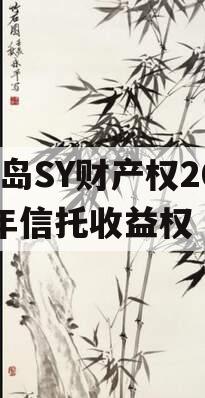 青岛SY财产权2023年信托收益权