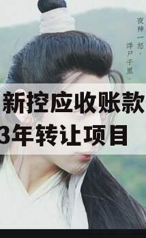 咸阳新控应收账款债权2023年转让项目
