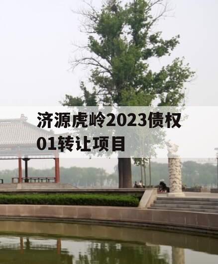 济源虎岭2023债权01转让项目