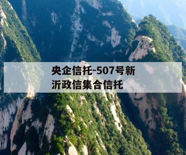 央企信托-507号新沂政信集合信托