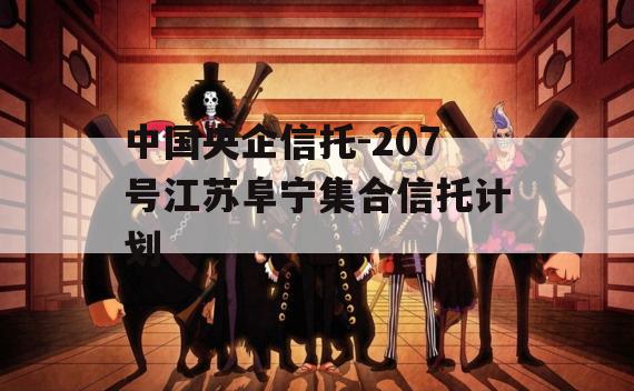 中国央企信托-207号江苏阜宁集合信托计划