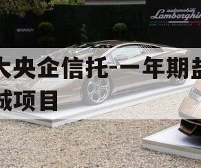 大央企信托-一年期盐城项目