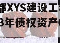 成都XYS建设工程2023年债权资产001