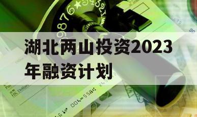 湖北两山投资2023年融资计划