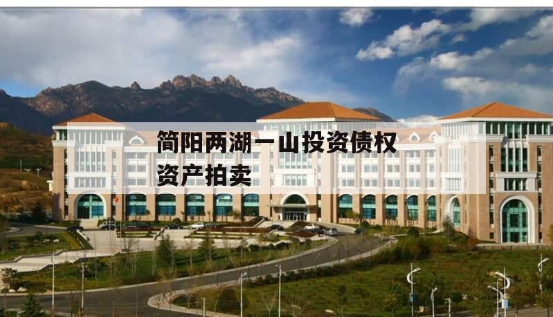 简阳两湖一山投资债权资产拍卖