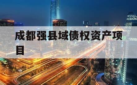 成都强县域债权资产项目