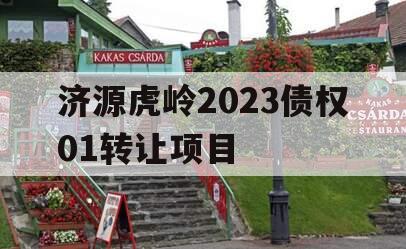 济源虎岭2023债权01转让项目