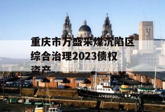 重庆市万盛采煤沉陷区综合治理2023债权资产