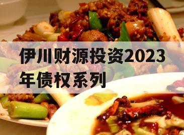 伊川财源投资2023年债权系列