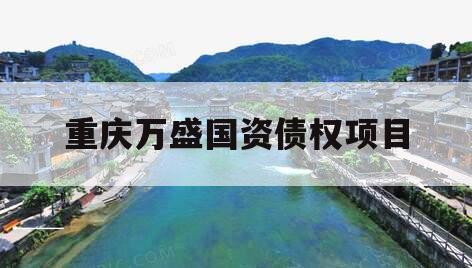 重庆万盛国资债权项目