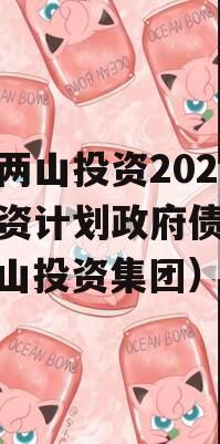 湖北两山投资2023年融资计划政府债定融（两山投资集团）