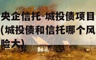 央企信托-城投债项目(城投债和信托哪个风险大)