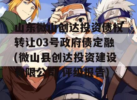 山东微山创达投资债权转让03号政府债定融(微山县创达投资建设有限公司 评级报告)