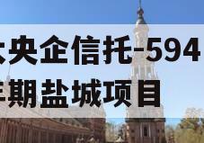 大央企信托-594一年期盐城项目