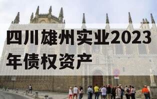 四川雄州实业2023年债权资产