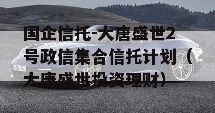 国企信托-大唐盛世2号政信集合信托计划（大唐盛世投资理财）