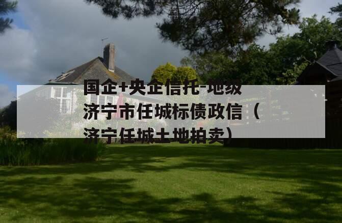 国企+央企信托-地级济宁市任城标债政信（济宁任城土地拍卖）