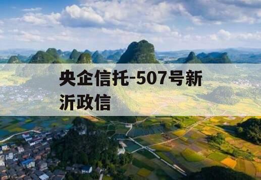 央企信托-507号新沂政信