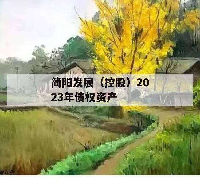 简阳发展（控股）2023年债权资产