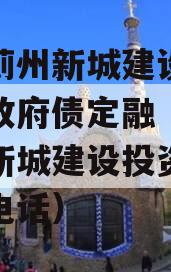 天津蓟州新城建设投资债权政府债定融（天津蓟州新城建设投资有限公司电话）