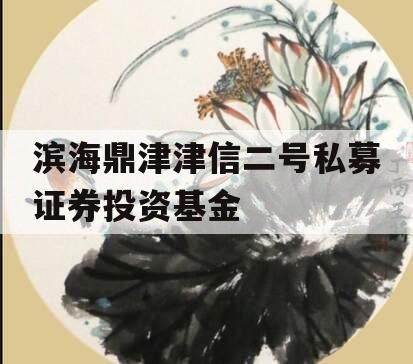 滨海鼎津津信二号私募证券投资基金