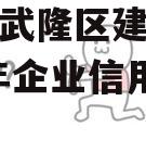 重庆市武隆区建设投资2023年企业信用资产