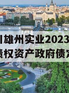 四川雄州实业2023年债权资产政府债定融