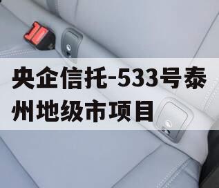 央企信托-533号泰州地级市项目