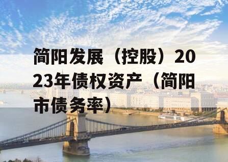 简阳发展（控股）2023年债权资产（简阳市债务率）