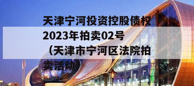 天津宁河投资控股债权2023年拍卖02号（天津市宁河区法院拍卖活动）