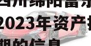 关于四川绵阳富乐投资特定2023年资产拍卖二期的信息