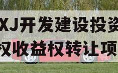 JTXJ开发建设投资债权收益权转让项目 