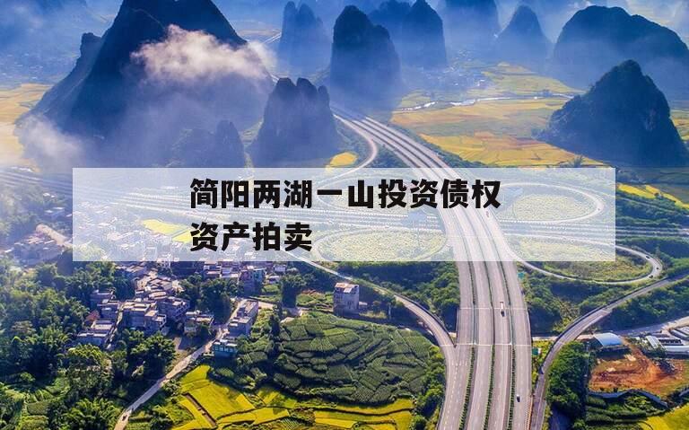 简阳两湖一山投资债权资产拍卖