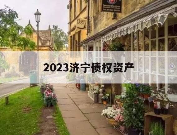 2023济宁债权资产