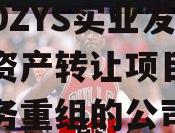 重庆DZYS实业发展债权资产转让项目（重庆债务重组的公司）