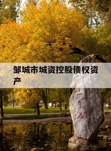 邹城市城资控股债权资产