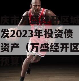 重庆市万盛经开区城市开发2023年投资债权资产（万盛经开区一般预算）