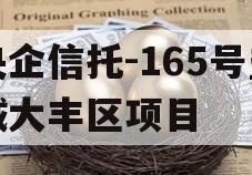 央企信托-165号盐城大丰区项目