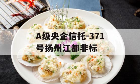 A级央企信托-371号扬州江都非标