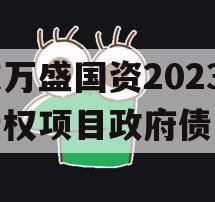 重庆万盛国资2023年债权项目政府债定融 重庆万盛国资2023年债权项目政府债定融