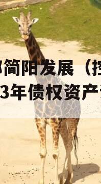 成都简阳发展（控股）2023年债权资产计划