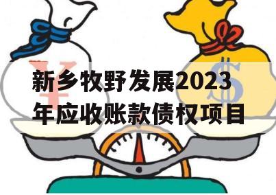 新乡牧野发展2023年应收账款债权项目