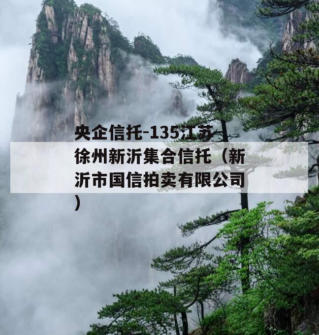 央企信托-135江苏徐州新沂集合信托（新沂市国信拍卖有限公司）