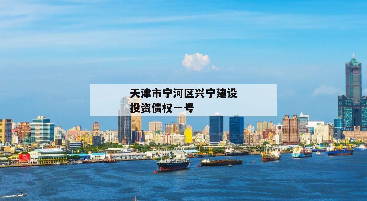 天津市宁河区兴宁建设投资债权一号