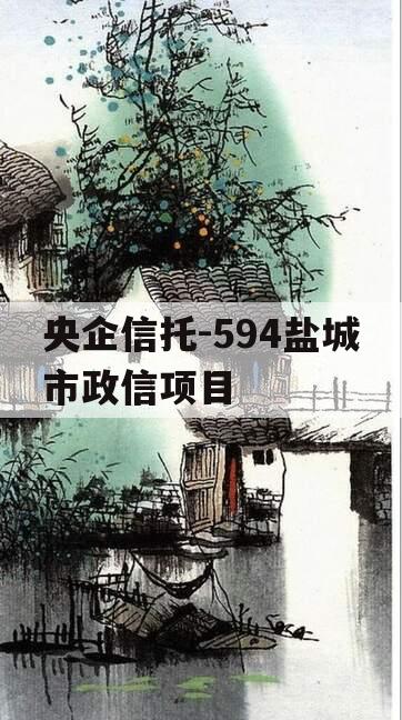 央企信托-594盐城市政信项目