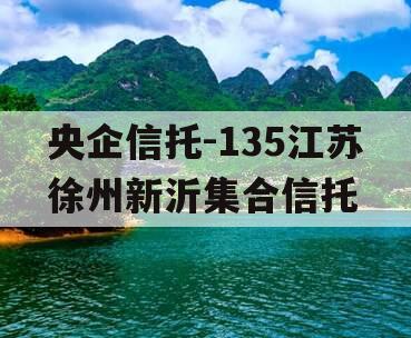 央企信托-135江苏徐州新沂集合信托