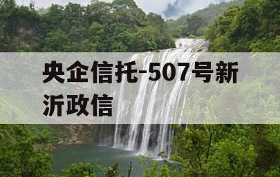 央企信托-507号新沂政信