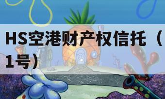 HS空港财产权信托（1号）