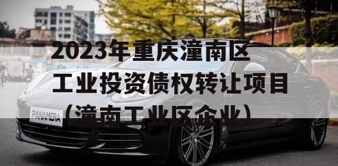 2023年重庆潼南区工业投资债权转让项目（潼南工业区企业）
